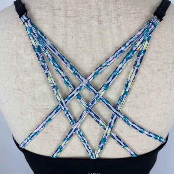 Victorias Secret Sport Athletic Tank Top Strappy Back Workout Active Black Sm - Picture 7 of 12